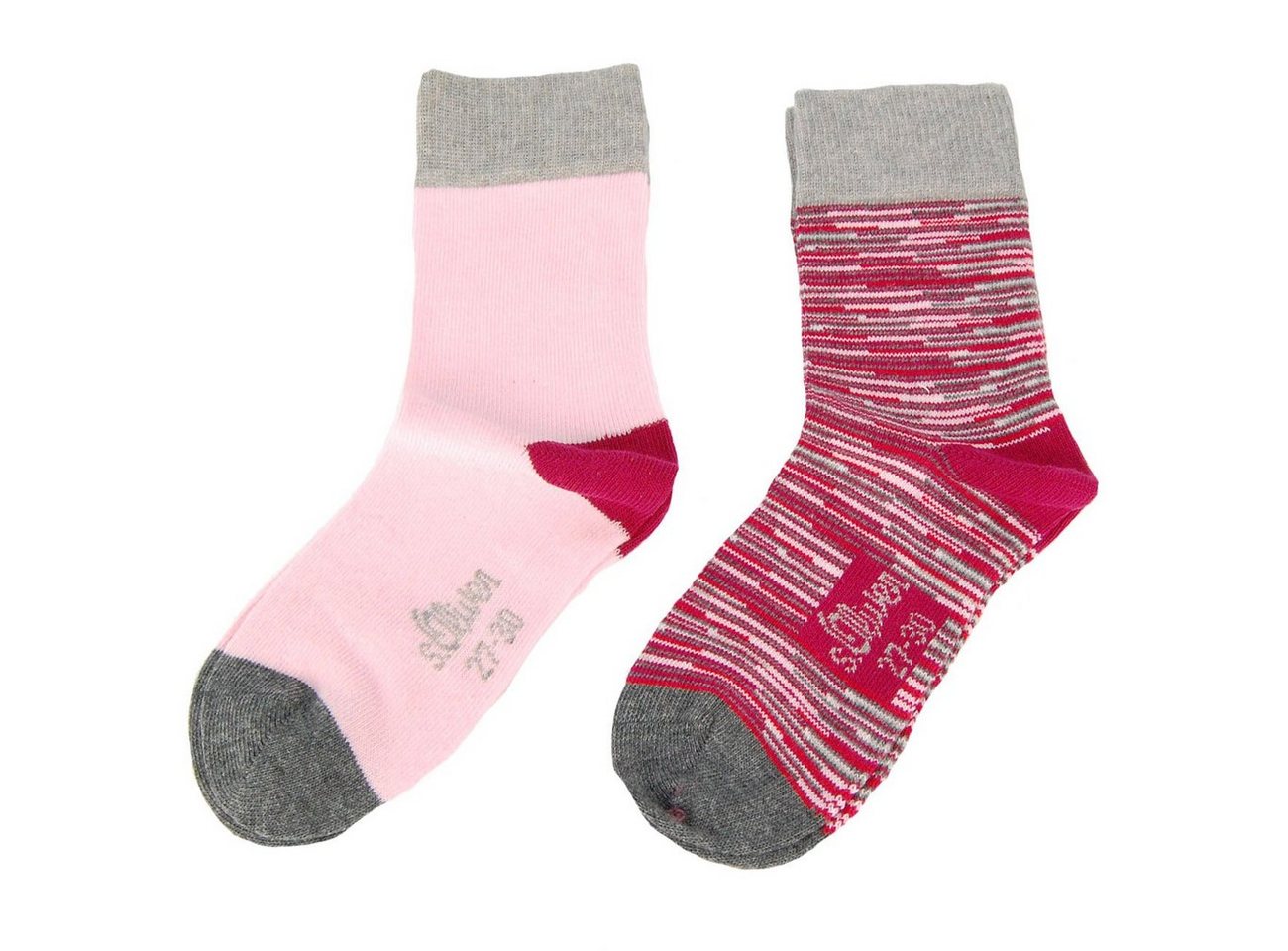 s.Oliver Langsocken S20213 (Set, 2-Paar, 2 Paar) Kinder Unisex Socken, Jungen & Mädchen mit Baumwolle, Kindersocken von s.Oliver