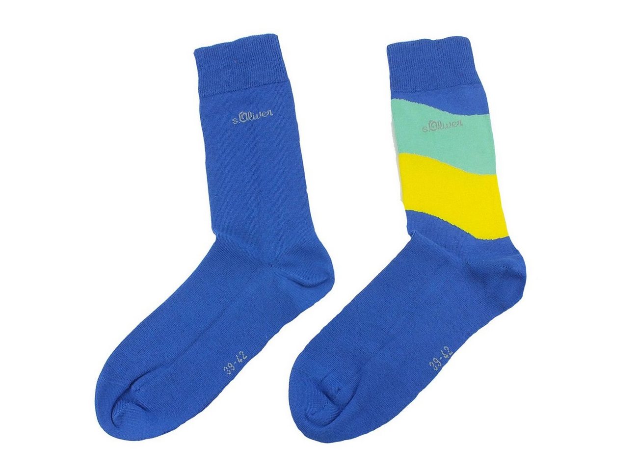 s.Oliver Langsocken S20219 (Packung, 2-Paar, 2 Paar) Herren Damen Unisex Business Socken Baumwolle von s.Oliver