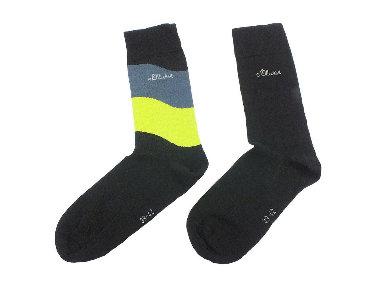 s.Oliver Langsocken S20219 (Packung, 2-Paar, 2 Paar) Herren Damen Unisex Business Socken Baumwolle von s.Oliver