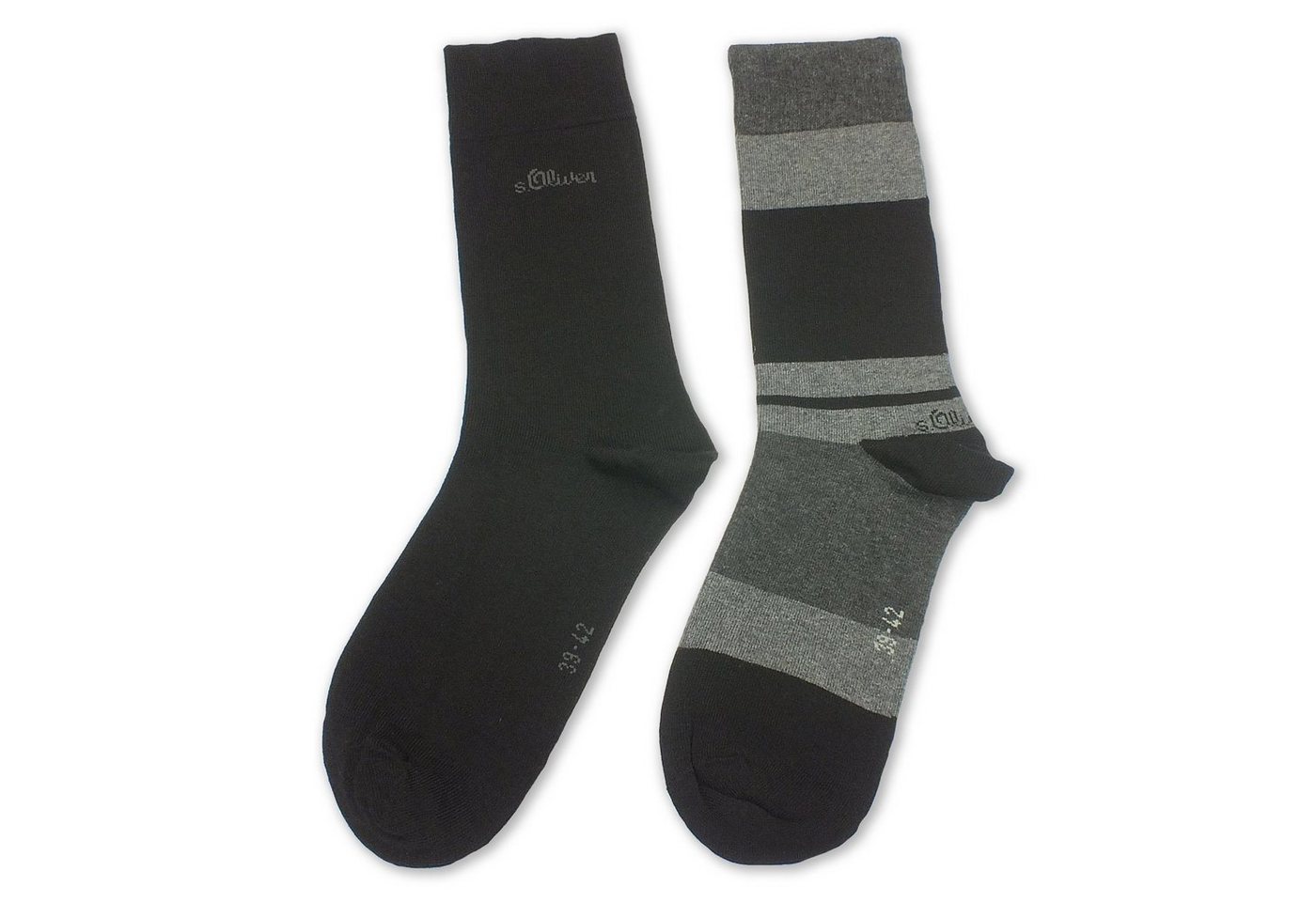 s.Oliver Langsocken S20242 (Packung, 2-Paar, 2 Paar) Herren Business Socken Baumwolle von s.Oliver