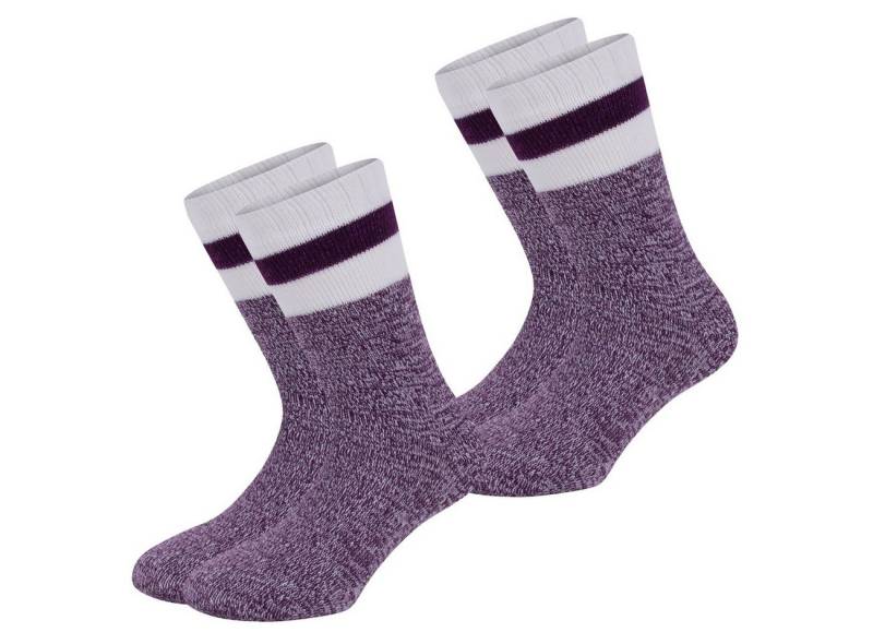 s.Oliver Langsocken Women Fashion Hygge Home-socks 2er Pack (2-Paar) mit angenehmem Tragekomfort von s.Oliver