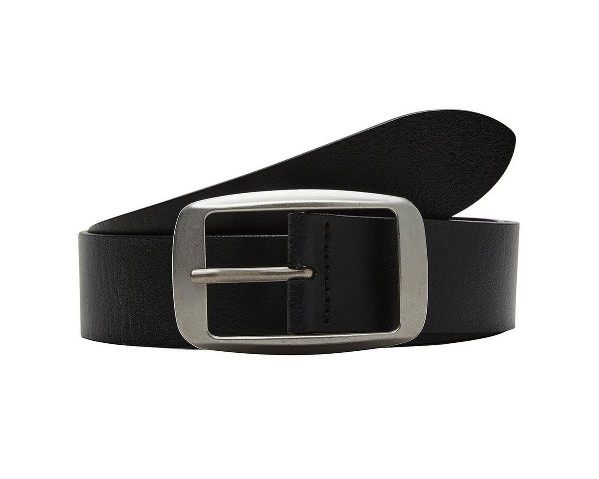 s.Oliver Ledergürtel Damen Leder Gürtel Belt Frauen Ledergürtel schwarz 2112942-9999 von s.Oliver