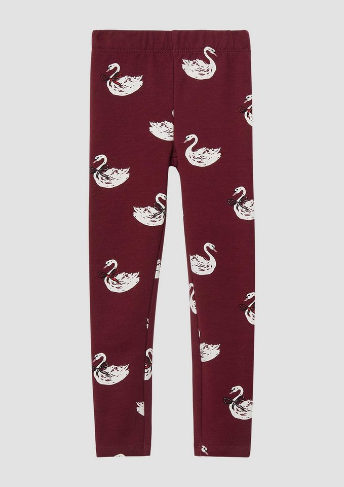 s.Oliver Leggings Leggins Kuschelige Leggings mit All-over-Print von s.Oliver