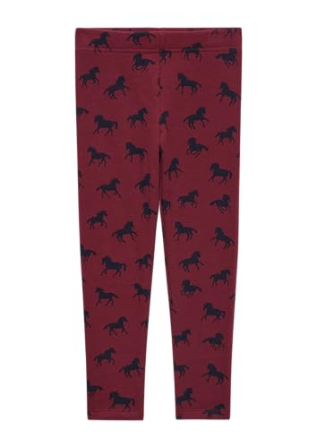 s.Oliver Leggings aus Thermofleece mit All-Over-Print pink 116 von s.Oliver