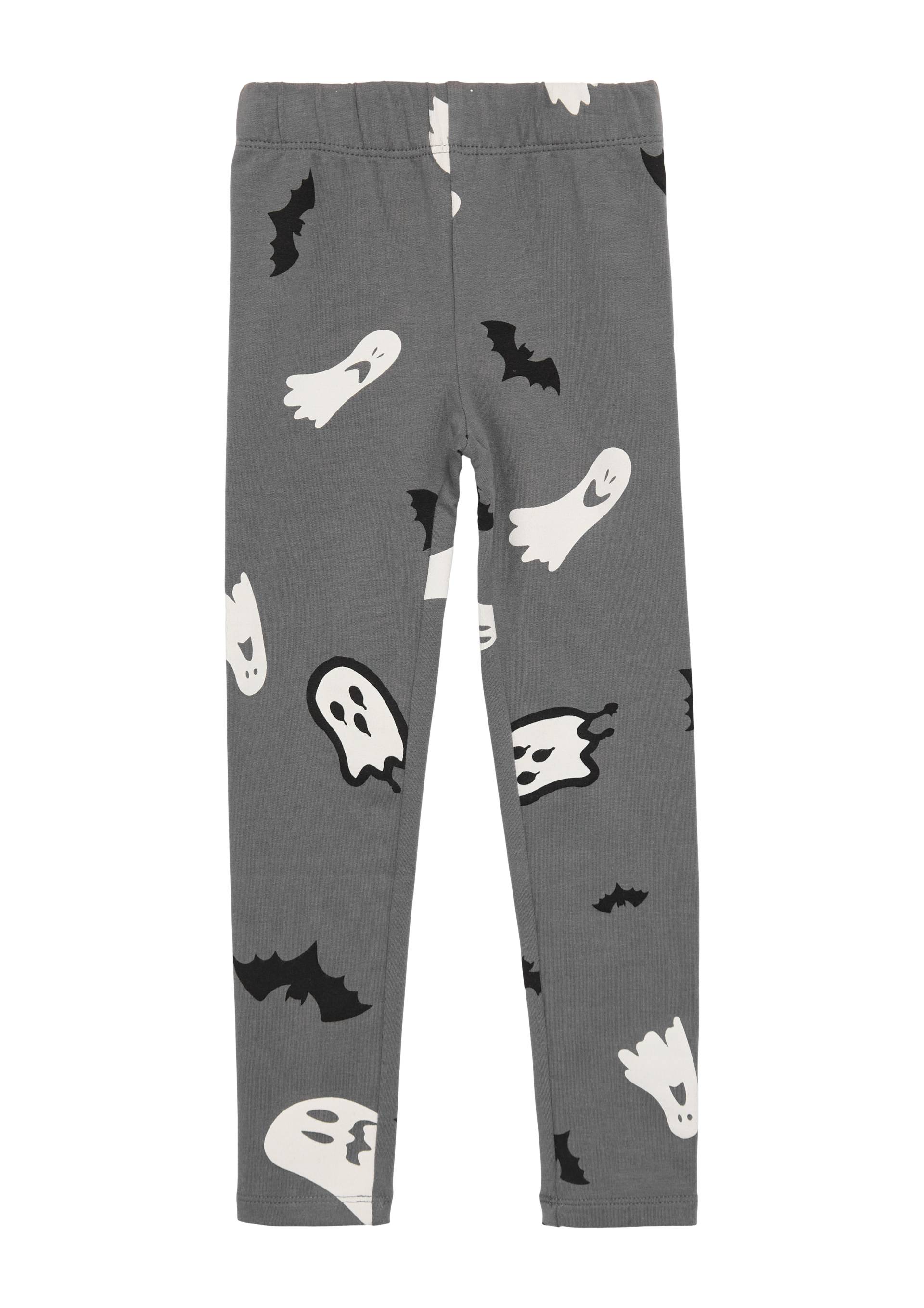 s.Oliver - Leggings mit Halloween-Print, Kinder, grau s.Oliver - Leggings mit Halloween-Print, Kinder, grau von s.Oliver