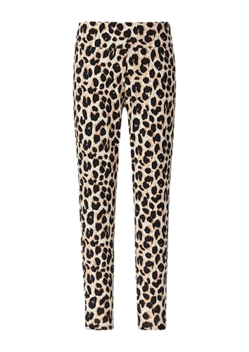 s.Oliver Leggings mit Leo-Muster Ecru 36 von s.Oliver