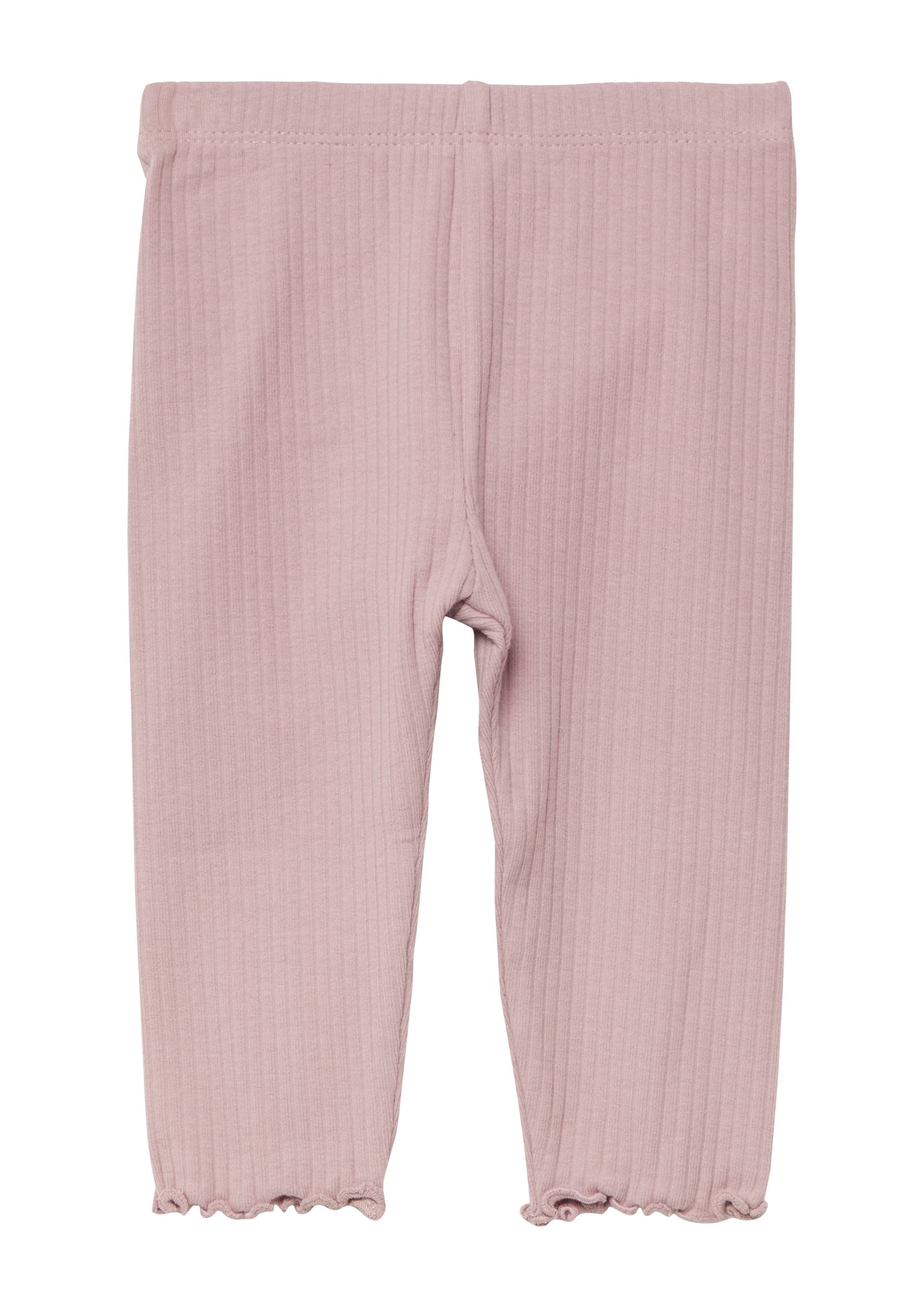 s.Oliver - Leggings mit Wellenkante, Babys, rosé von s.Oliver