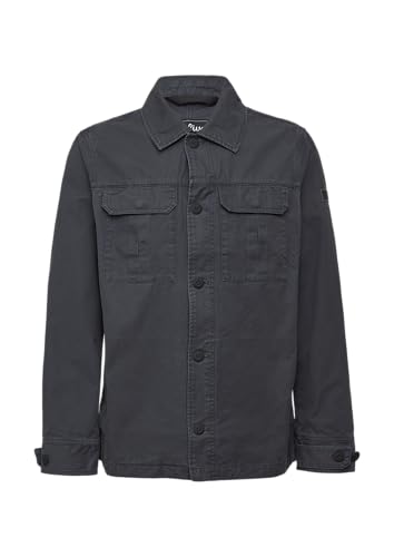 s.Oliver Leichte Jacke im Utility-Look aus Baumwolle schiefergrau XXL von s.Oliver