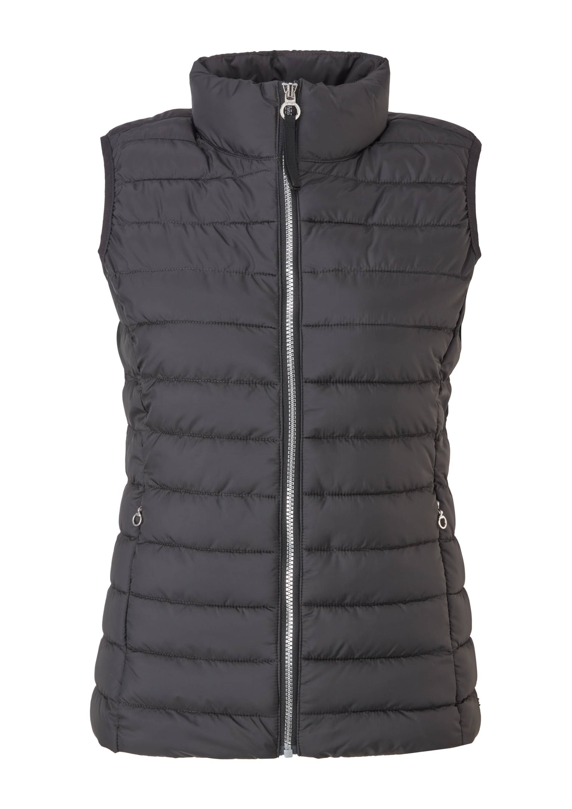 s.Oliver - Leichte Weste mit Steppung und Stehkragen, Damen, schwarz von s.Oliver