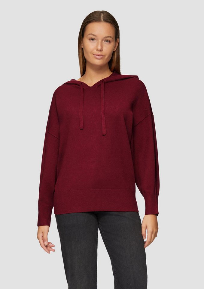 s.Oliver Longpullover Strickpullover Oversized Strickpullover aus Viskosemix von s.Oliver