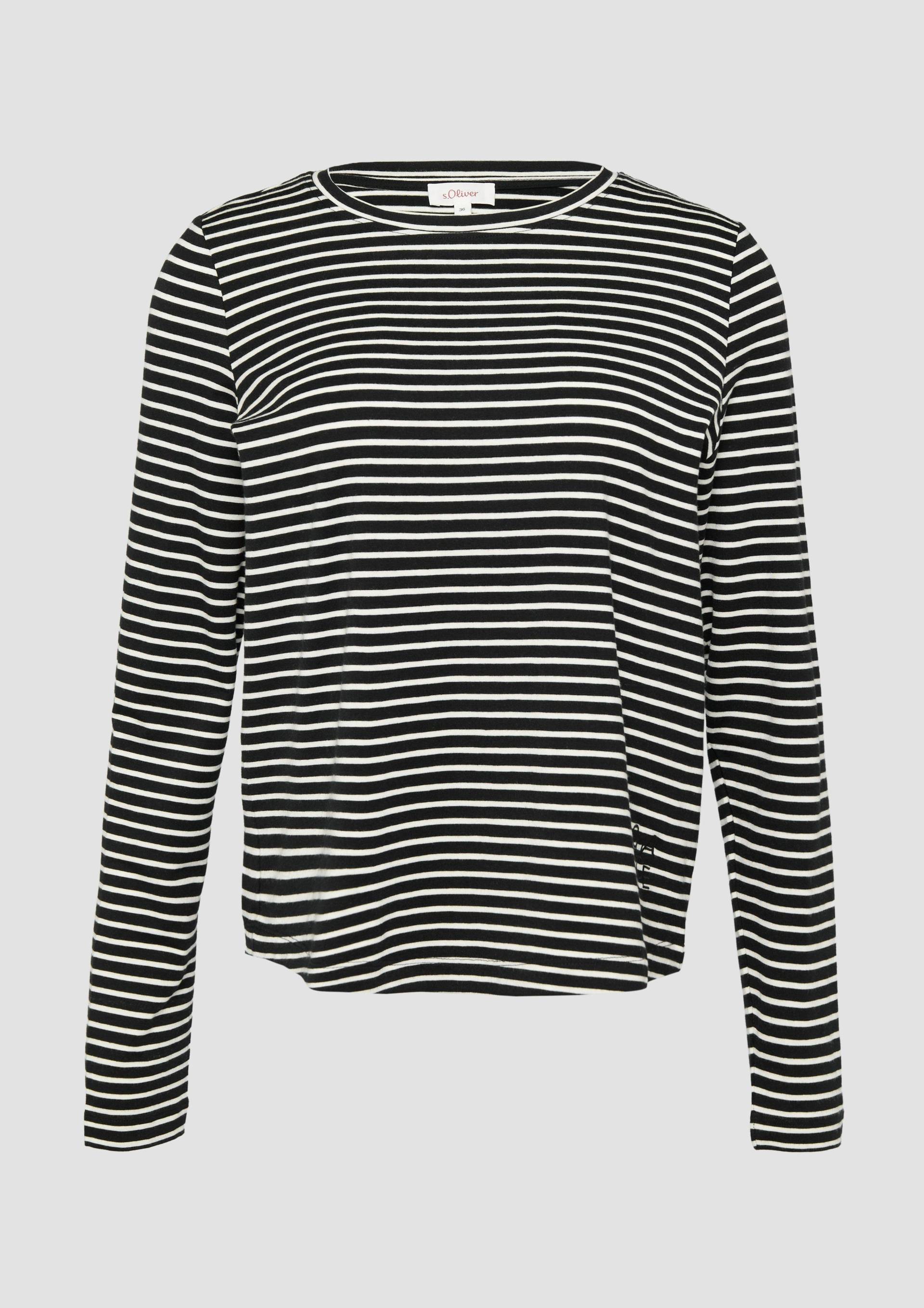 s.Oliver - Longsleeve aus Lyocellmix, Damen, schwarz s.Oliver - Longsleeve aus Lyocellmix, Damen, schwarz von s.Oliver