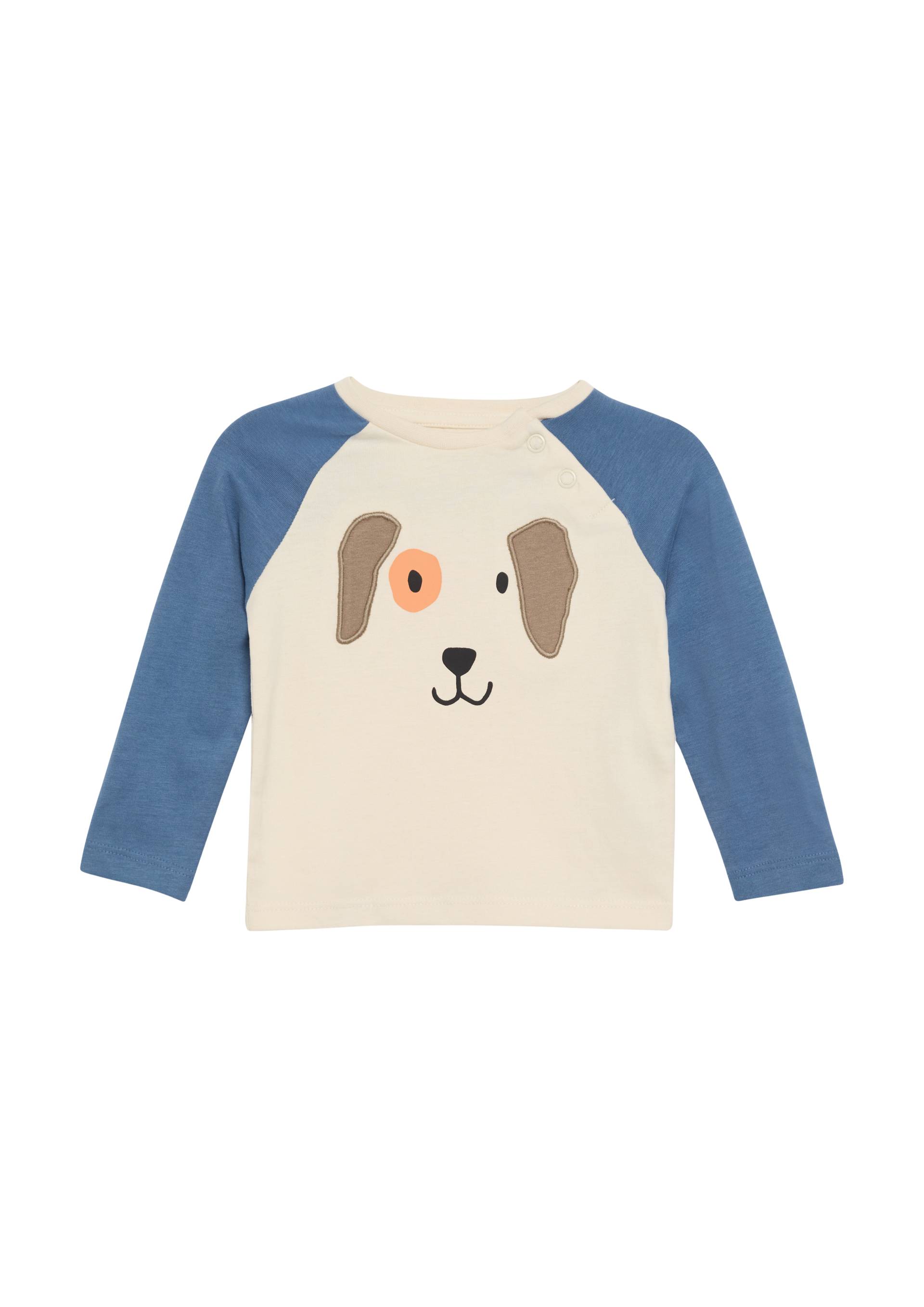 s.Oliver - Longsleeve mit Applikation, Babys, Beige von s.Oliver
