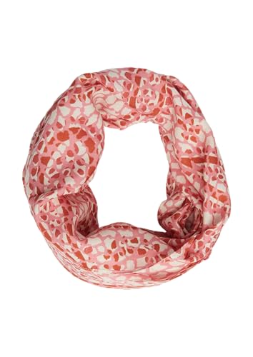 s.Oliver Loop-Schal aus Viskose mit All-over-Print himbeere ONESIZE von s.Oliver
