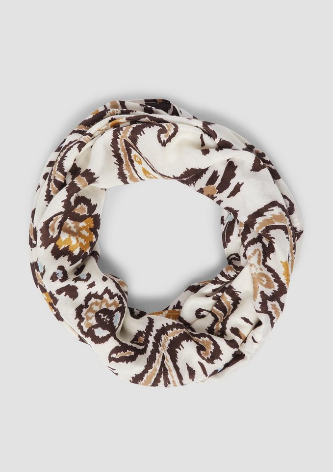 s.Oliver Loop Snood Loop-Schal mit floralem Print, (1-St) von s.Oliver