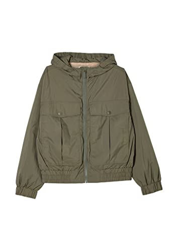 s.Oliver Mädchen 401.10.202.16.150.2109819 Jacke langarm, khaki #5B5842, 164 von s.Oliver