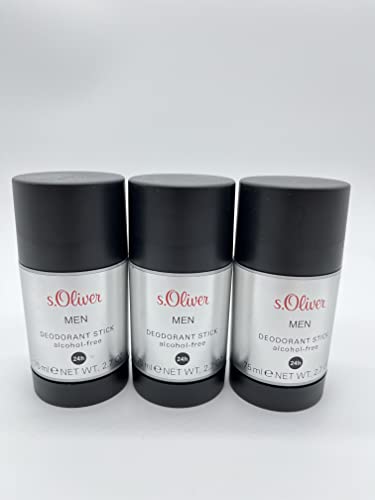 s.Oliver MEN Deodorant Stick 3 x 75 ml / 225 ml von s.Oliver