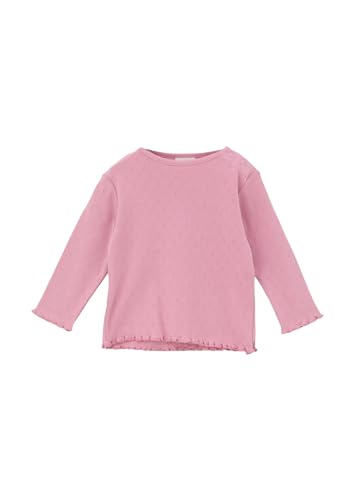 s.Oliver Mädchen 2134314 Langarmshirt, Rosa, 92 von s.Oliver