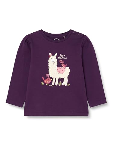 s.Oliver Mädchen 2134401 T-Shirt langarm, Lilac, 80 von s.Oliver