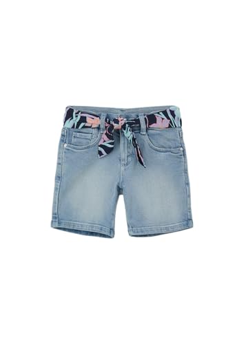 Jeans-Bermuda/Loose Fit/Super High Rise/Wide Leg/Bindegürtel blau 116/REG Jeans-Bermuda/Loose Fit/Super High Rise/Wide Leg/Bindegürtel blau 116/REG von s.Oliver
