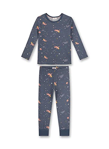 s.Oliver Mädchen 232883 Pyjamaset, Vintage Indigo, 104 von s.Oliver