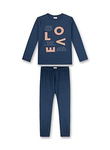 s.Oliver Mädchen 245264 Pyjamaset, True Blue, 128 von s.Oliver