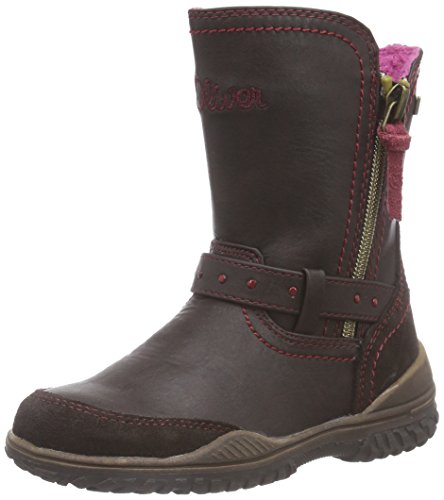 s.Oliver Mädchen 35409 Kurzschaft Stiefel, Braun (Mocca 304) von s.Oliver