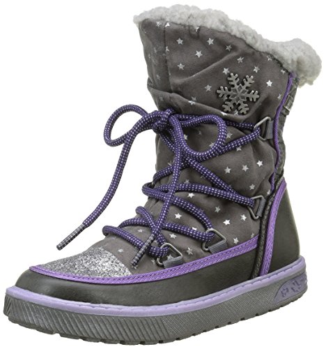 s.Oliver Mädchen 36210 Schneestiefel, Grau (Grey 200) von s.Oliver