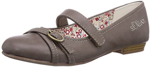 s.Oliver Mädchen 42406 Mary Jane Halbschuhe, Beige (Taupe 341) von s.Oliver