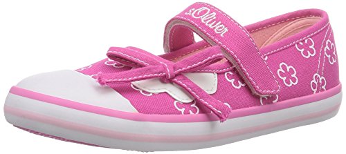 s.Oliver Mädchen 42604 Mary Jane Halbschuhe, Pink (Fuxia Comb 599) von s.Oliver