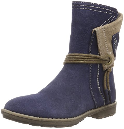 s.Oliver 45428, Mädchen Kurzschaft Stiefel, Blau (Blue Comb 816), 34 EU (2 Kinder UK) von s.Oliver
