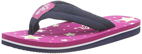 s.Oliver Mädchen 47101 Zehentrenner, Blau (Navy/PINK 850), 34 von s.Oliver