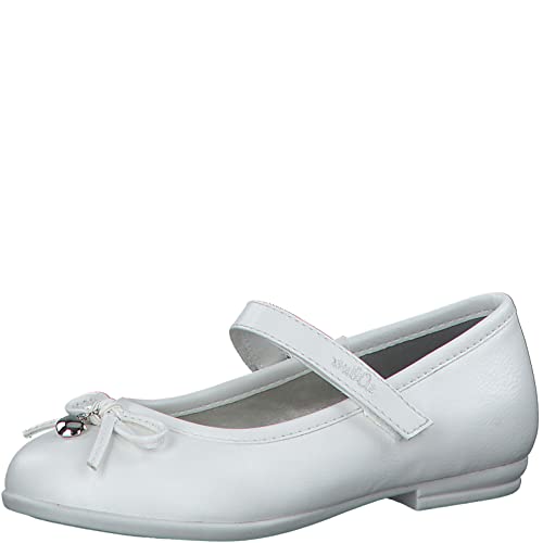 s.Oliver Mädchen 5-5-42400-28 Ballerinas, Weiß, 31 EU von s.Oliver