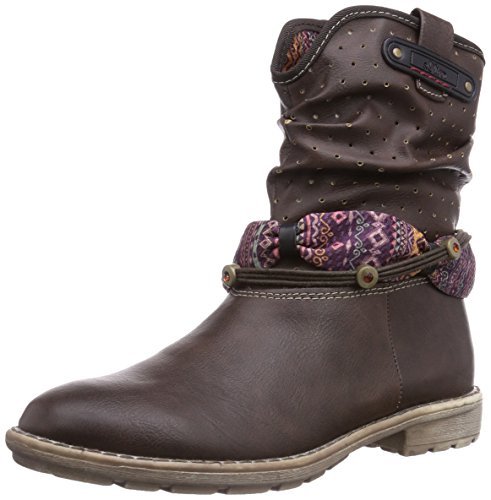s.Oliver Mädchen 55401 Desert Boots, Braun (Brown 300) von s.Oliver