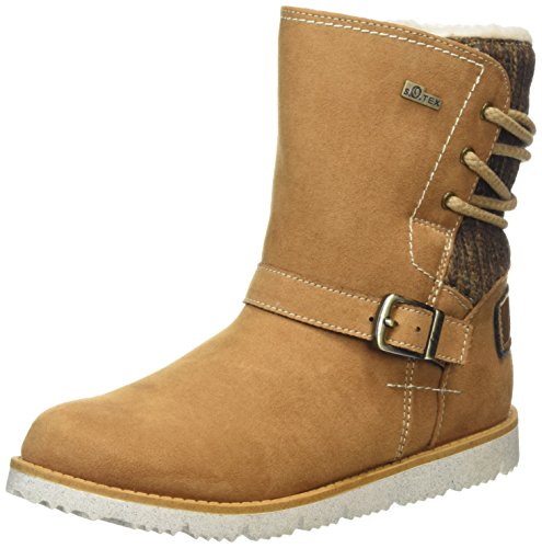 s.Oliver 56608, Mädchen Halbschaft Stiefel, Braun (Cognac 305), 40 EU (6.5 Kinder UK) von s.Oliver