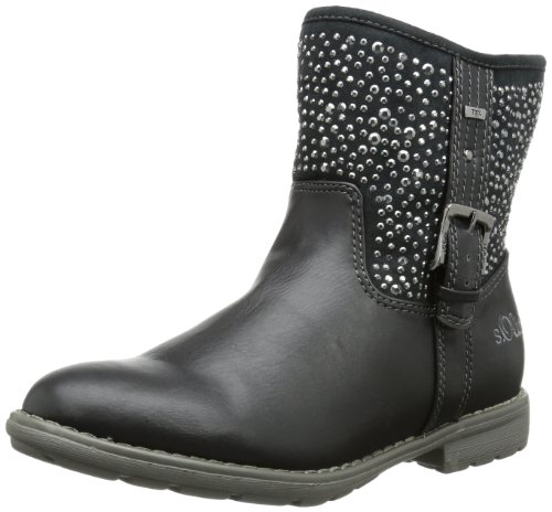 s.Oliver Mädchen Casual Cowboy Stiefel, Schwarz (Black 001), 34 von s.Oliver