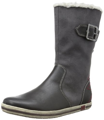 s.Oliver Mädchen Casual Schneestiefel, Schwarz (Black 001), 40 von s.Oliver