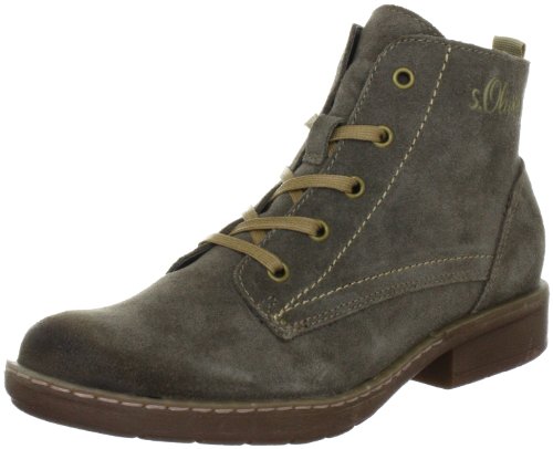 s.Oliver Mädchen Casual Stiefel, Braun (Khaki Antic 775), 40 EU von s.Oliver