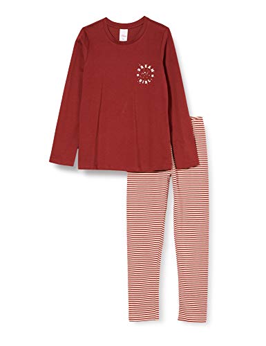 s.Oliver Mädchen Schlafanzug Ruby Wine Pyjamaset, Rot, 140 von s.Oliver