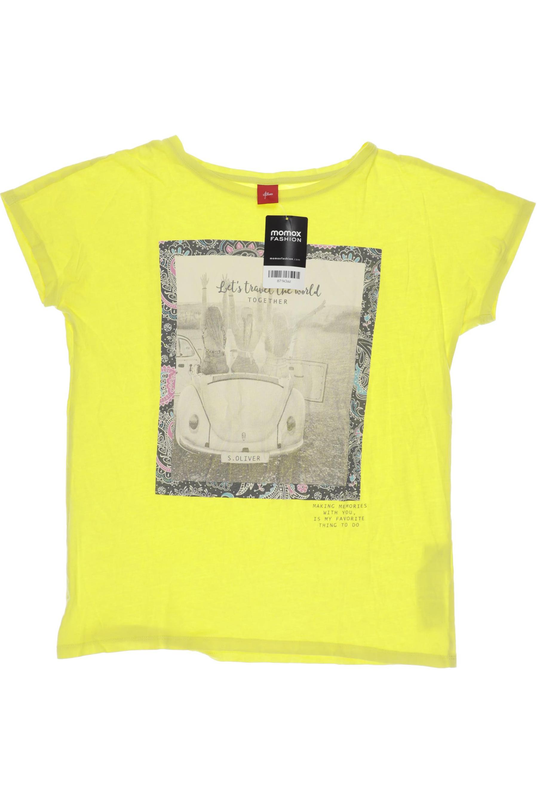 s.Oliver Mädchen T-Shirt, gelb von s.Oliver