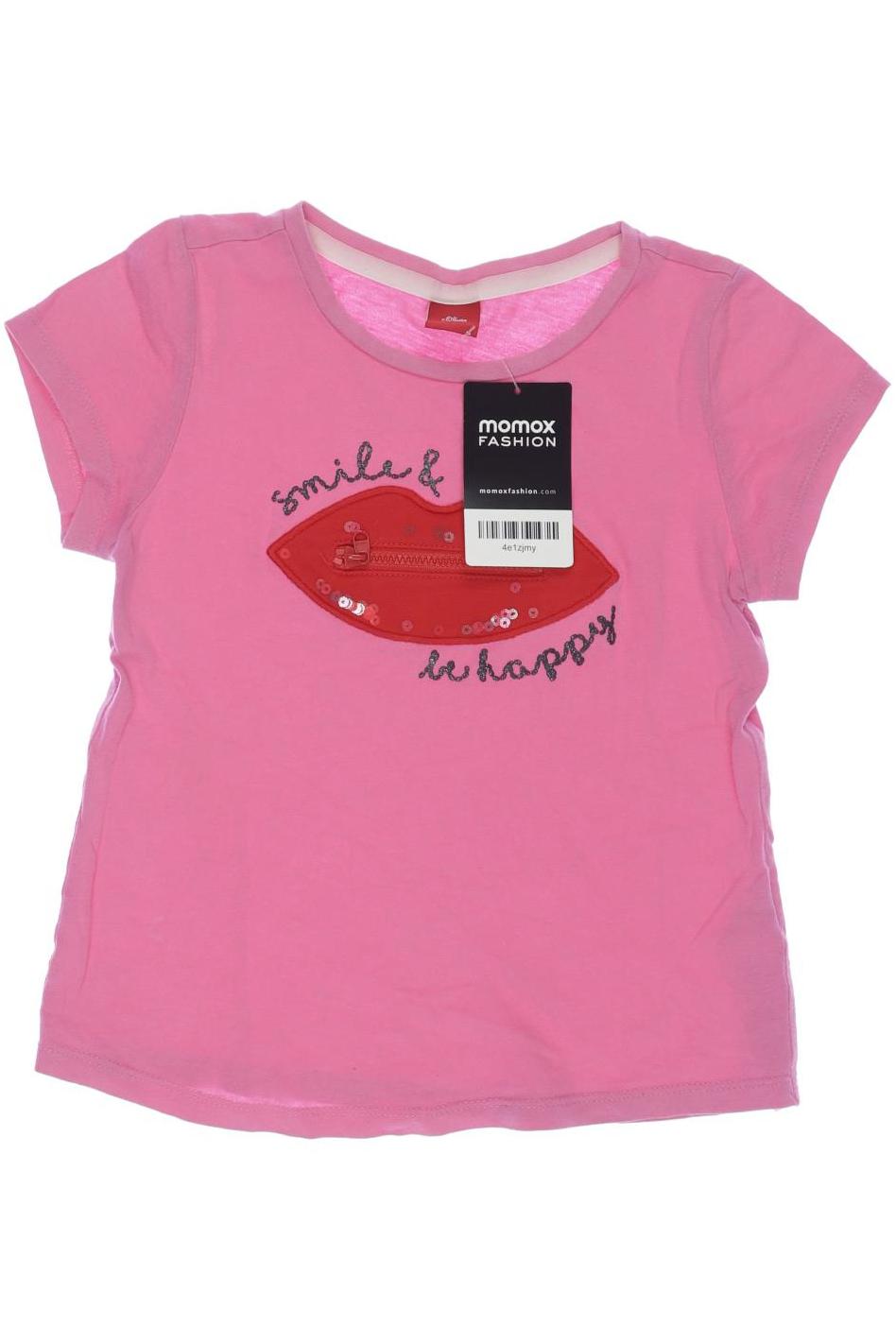 s.Oliver Mädchen T-Shirt, pink von s.Oliver