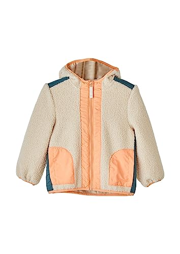 s.Oliver Mädchen met pluche Jacke mit Teddypl sch, beige, 116-122 EU von s.Oliver