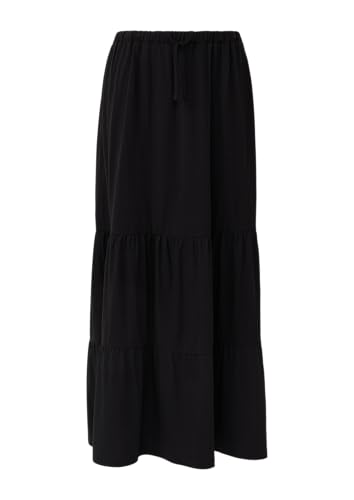 s.Oliver Maxi-Stufenrock aus Jersey schwarz 42 s.Oliver Maxi-Stufenrock aus Jersey schwarz 42 von s.Oliver