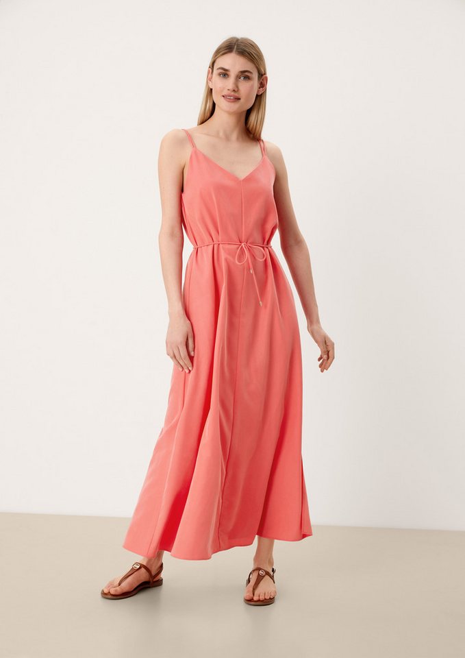 s.Oliver Maxikleid Kleid Slipdress mit Bindegürtel von s.Oliver