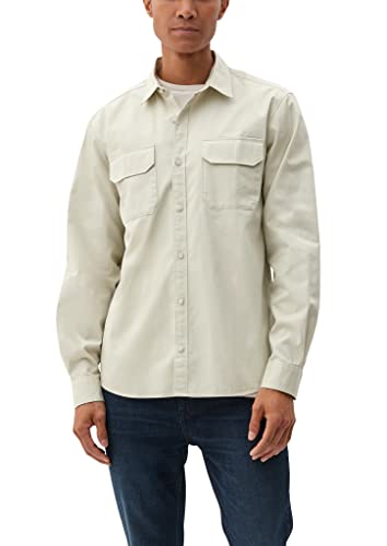 s.Oliver Men's 10.3.11.11.120.2120971 Shirt, White, XL von s.Oliver