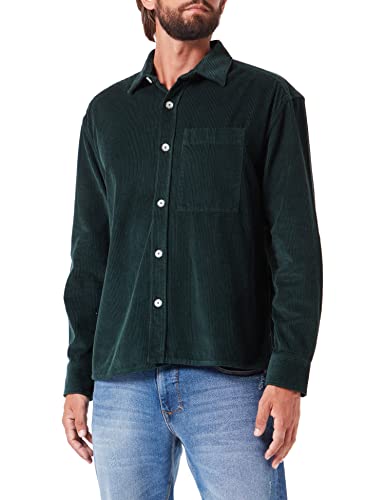 s.Oliver Men's 10.3.11.11.120.2120978 Shirt, Green, L von s.Oliver