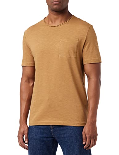 s.Oliver Men's 10.3.11.12.130.2119062 T-Shirt Kurzarm, Brown #D99058, XXL von s.Oliver