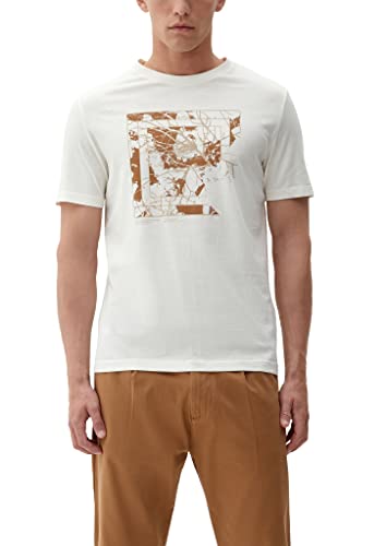 s.Oliver Men's 10.3.11.12.130.2119122 Shirt, White, S von s.Oliver