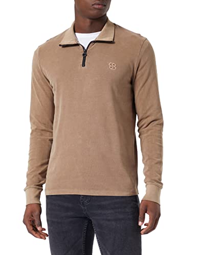 s.Oliver Men's 10.3.11.12.130.2119211 Shirt, Brown, L von s.Oliver