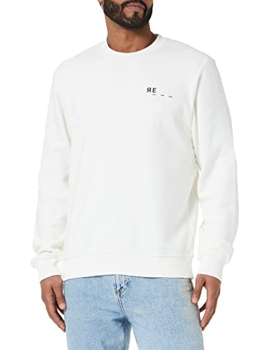 s.Oliver Men's 10.3.11.14.140.2125699 Sweatshirts Langarm, White, XL von s.Oliver