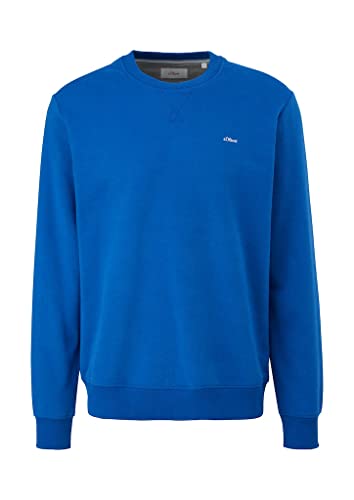 s.Oliver Men's Sweatshirts Langarm, Blue, XL von s.Oliver